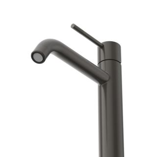 Смеситель для раковины высокий CEZARES RELAX-LC1-GM-W0 оружейная сталь